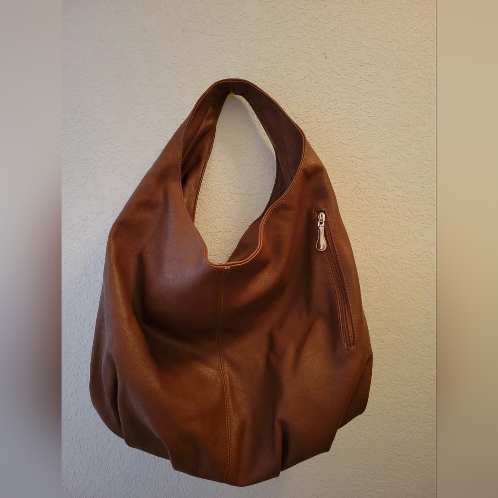 Brown Studded Purse